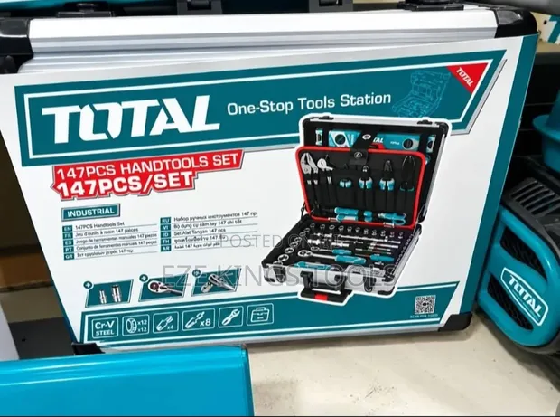Total 147-Piece Hand Tools Set - 1