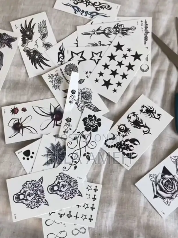 Sticker Tattoo na wucin gadi - 1