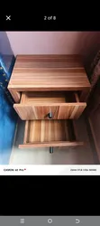 Solid 6x6 Bed Frame with Mouka Foam, Drawer & Pillows - 4