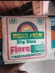Solid 6x6 Bed Frame with Mouka Foam, Drawer & Pillows - 5