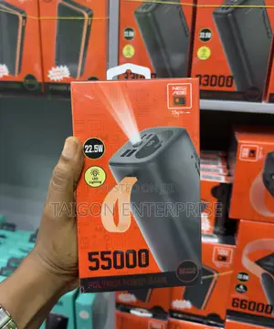 Newage 55,000mAh Fast Charging Powerbank with LED Light