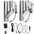 Exhaust Y Pipe with Remote Cutout Valve - 2