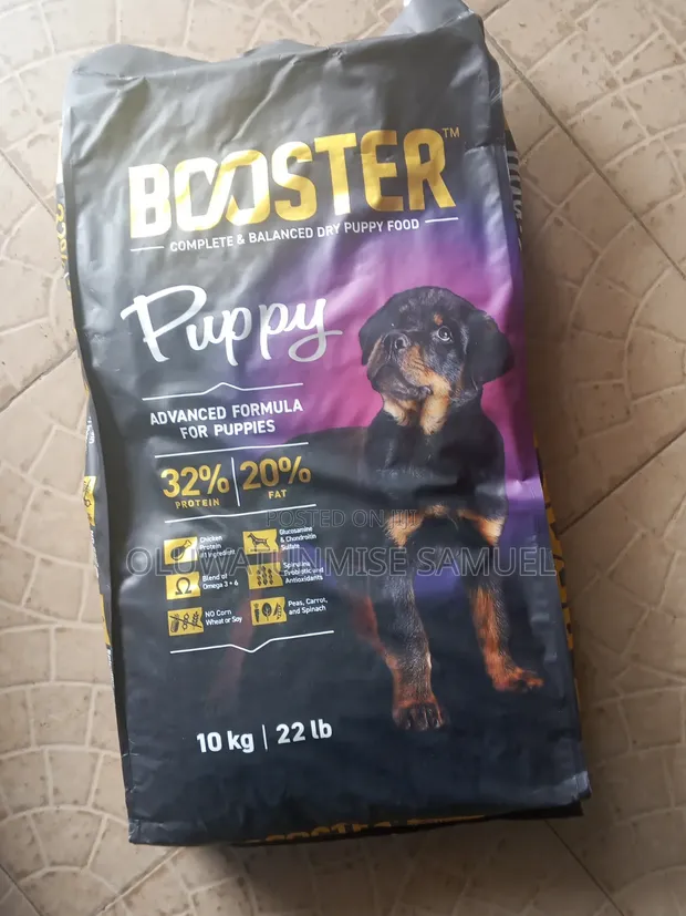 Booster Puppy Abincin Kare - Cikakken Gina Jiki - 1