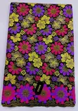 Floral Lace Fabric - Gorgeous Colours - 4