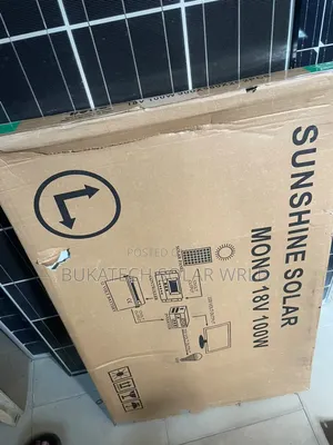 100W Monocrystalline Solar Panel
