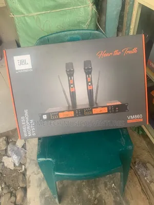 JBL VM860 Dual UHF Wireless Microphone System