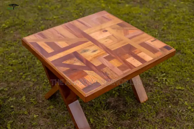 Hardwood Coffee/Side Table - Iroko, Mahogany, Apa, Opepe - 1