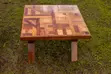 Hardwood Coffee/Side Table - Iroko, Mahogany, Apa, Opepe - 4
