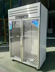 Display Chiller - Stainless Steel, Two Glass Doors - 1
