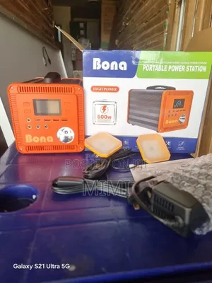 Bona 500W Portable Solar Generator da Panel