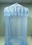 Brand New Hanging Mosquito Net Canopy with Lace Trim - 2