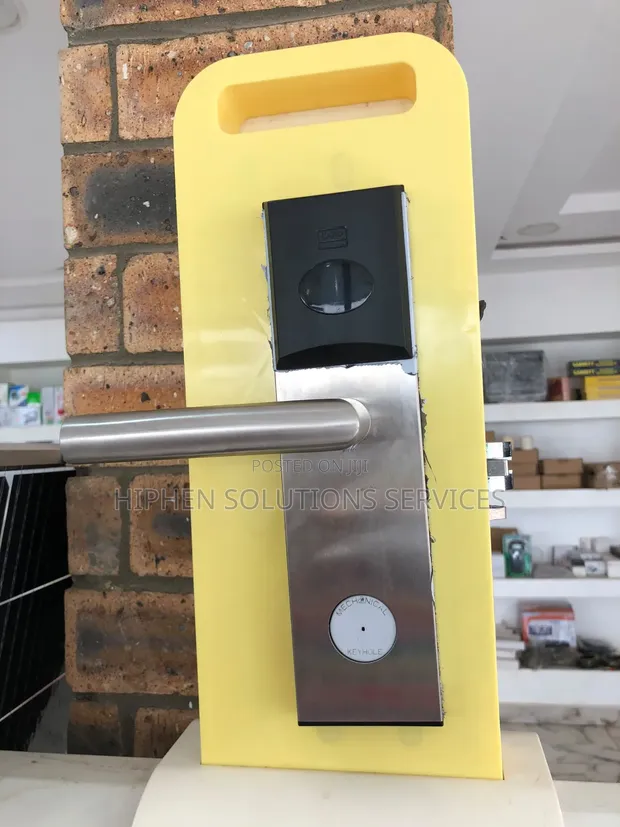 Hiphen Solutions Silver Card Entry Lock - 1
