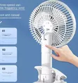 OX Rechargeable Clip Fan - Brand New - 2