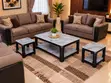 Marble Center Table with 2 Stools - 2