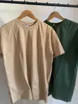 4F Round Neck T-Shirt - White, Cotton - 1