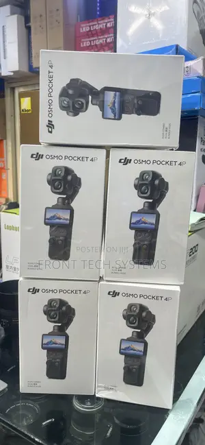 DJI Osmo Pocket 4P Vlog Combo - Sabon Abu