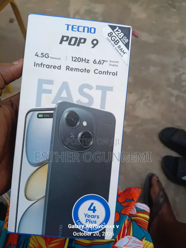 Tecno Pop 9 128GB Silver - 1