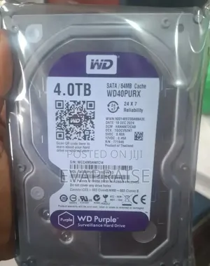 WD Purple 4TB HDD