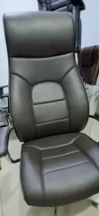 Executive Office Chair - Brown Leather - 1