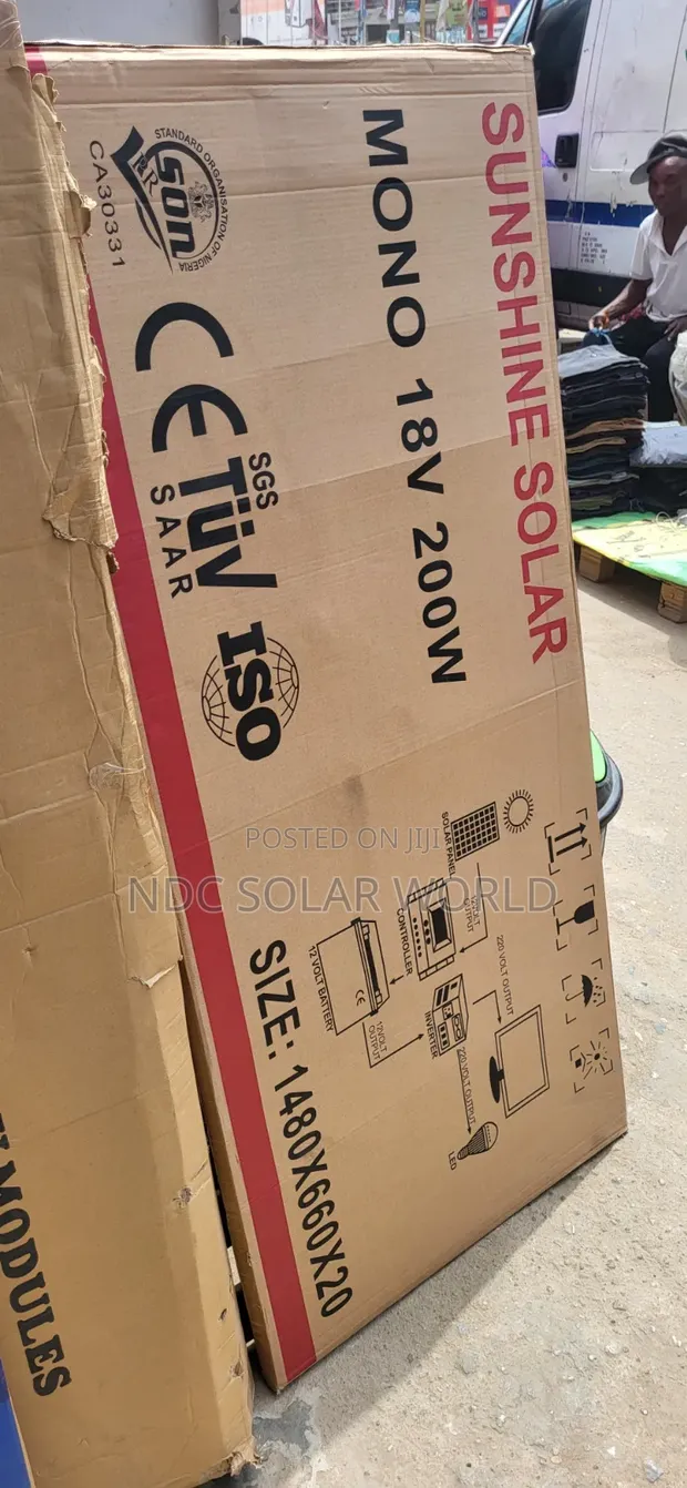 200W Mono Solar Panel 18V - 1