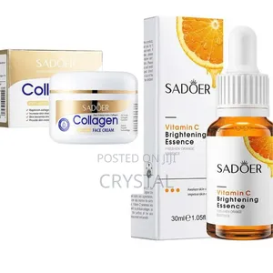 Sadoer Collagen Face Cream & Vitamin C Serum