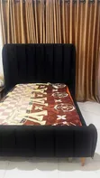Used 6x6 Bed Frame & Mattress - 4