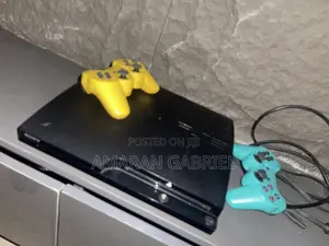 Used Sony PlayStation 3 Slim with 2 Controllers