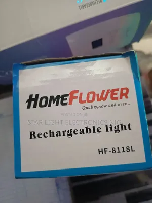 Home Flower Rechargeable LED Lantern 8118L - Blue