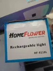 Home Flower Rechargeable LED Lantern 8118L - Blue - 1