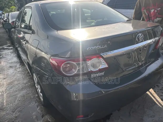 Toyota Corolla 2013 Gray - Foreign Used - 1
