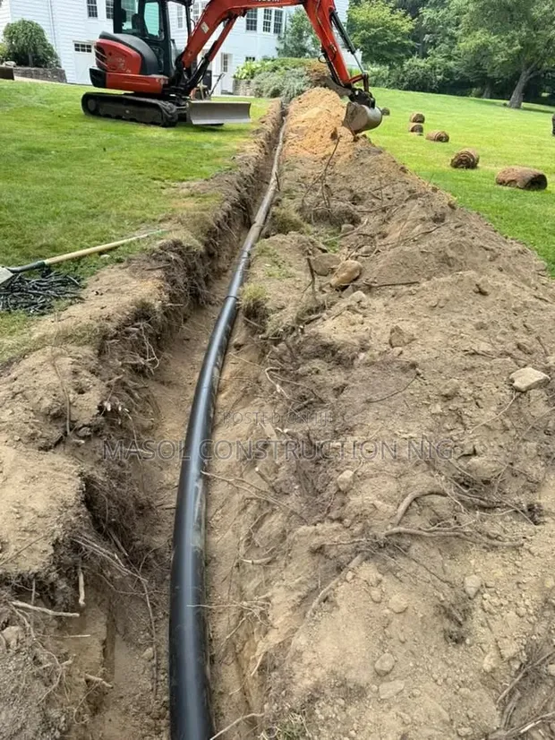 Roadside Drainage Chamber Construction - 1