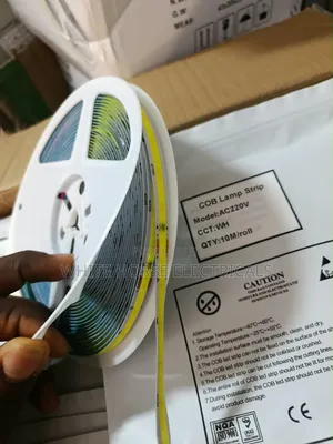 220V COB LED Strip Light (White)