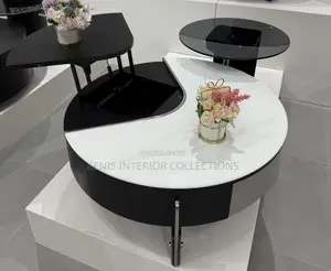 Adjustable Center Table With Drawer