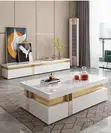 Babban Center Table da TV Console na Marmar - 1