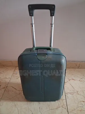 Gaston Luga Blue Suitcase Luggage Box