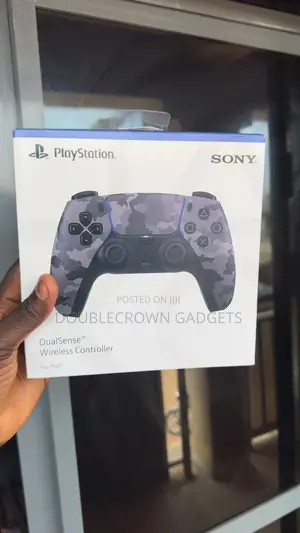 Sony PS5 DualSense Wireless Controller - Gray Camouflage (Brand New)