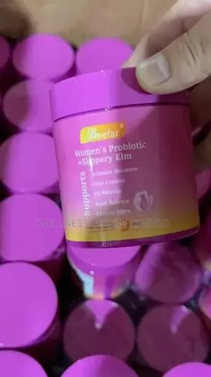 Leefar Women's Probiotic + Slippery Elm Gummies