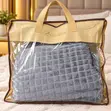 Luxurious Plush Waffle Blanket 200x220cm - 4