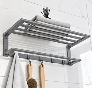 Foldable Multiple Towel Rack - Sabon Abu