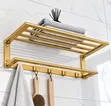 Foldable Multiple Towel Rack - Sabon Abu - 3