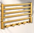 Foldable Multiple Towel Rack - Sabon Abu - 4