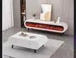 Center Table da TV Fire Plate Console - 2