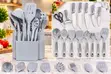 Premium Silicone Kitchen Utensil Set - Baki - 2