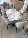 Quality Marble Top Dining Set (6 Seater) - 1