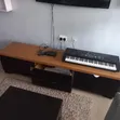 Home Interiors TV Console - Used Brown Wood - 1