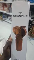 Kayan Dafa Abinci Na Katako Na Teak 9-Piece - 2