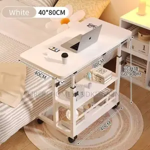 SK Adjustable Laptop Desk with Wheels