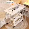 SK Adjustable Laptop Desk with Wheels - 1