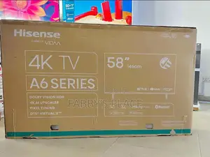 Hisense 58-Inch 4K UHD Smart TV, A6 Series