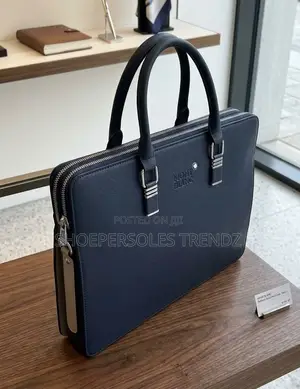 Montblanc Executive Laptop Bag - Gaskiyar Fatar Saffiano